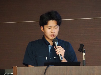 美山町森林組合・多賀誠太郎技師補