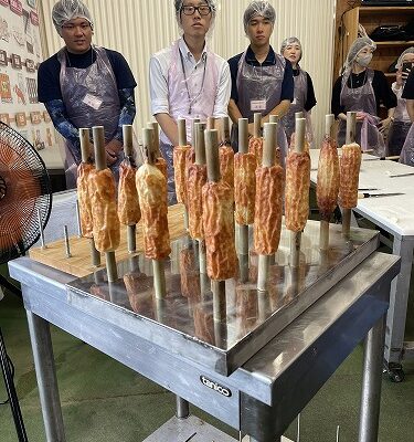 ちくわの手作り体験